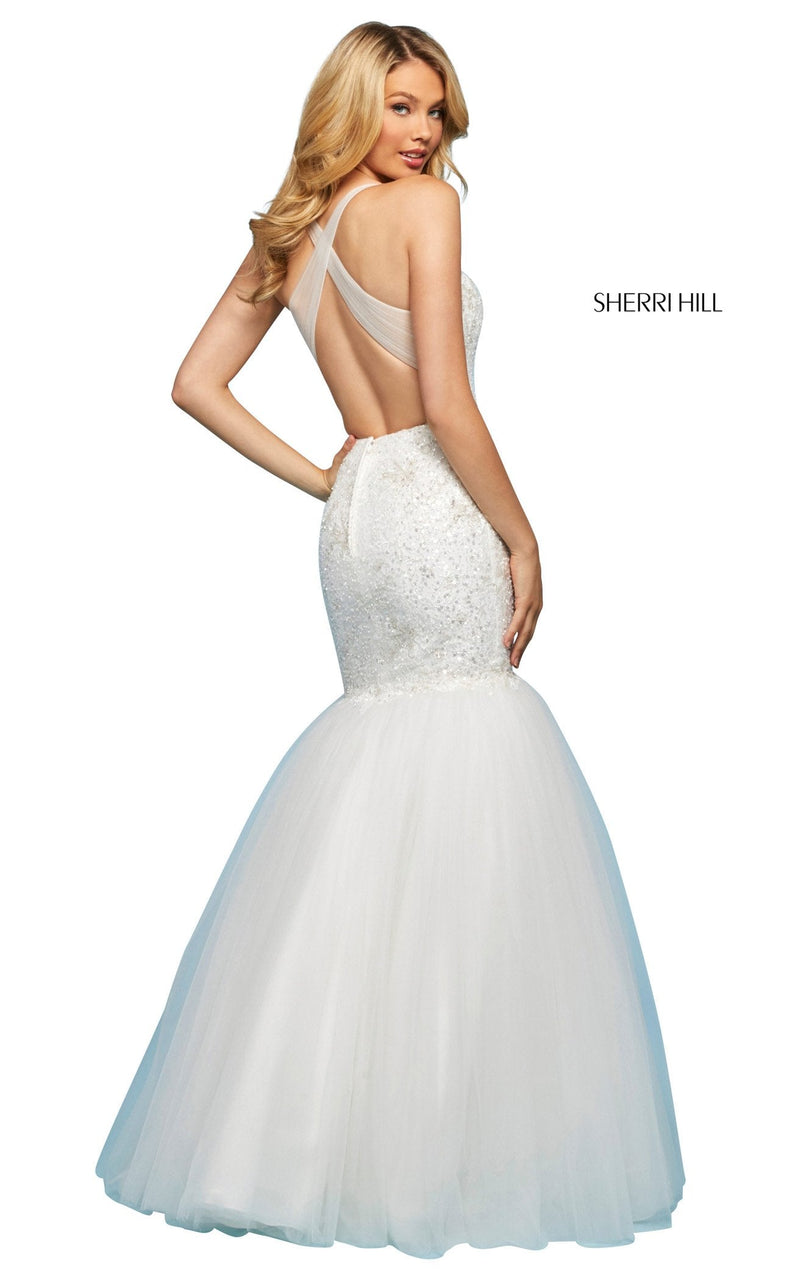 Sherri Hill 53538 Ivory