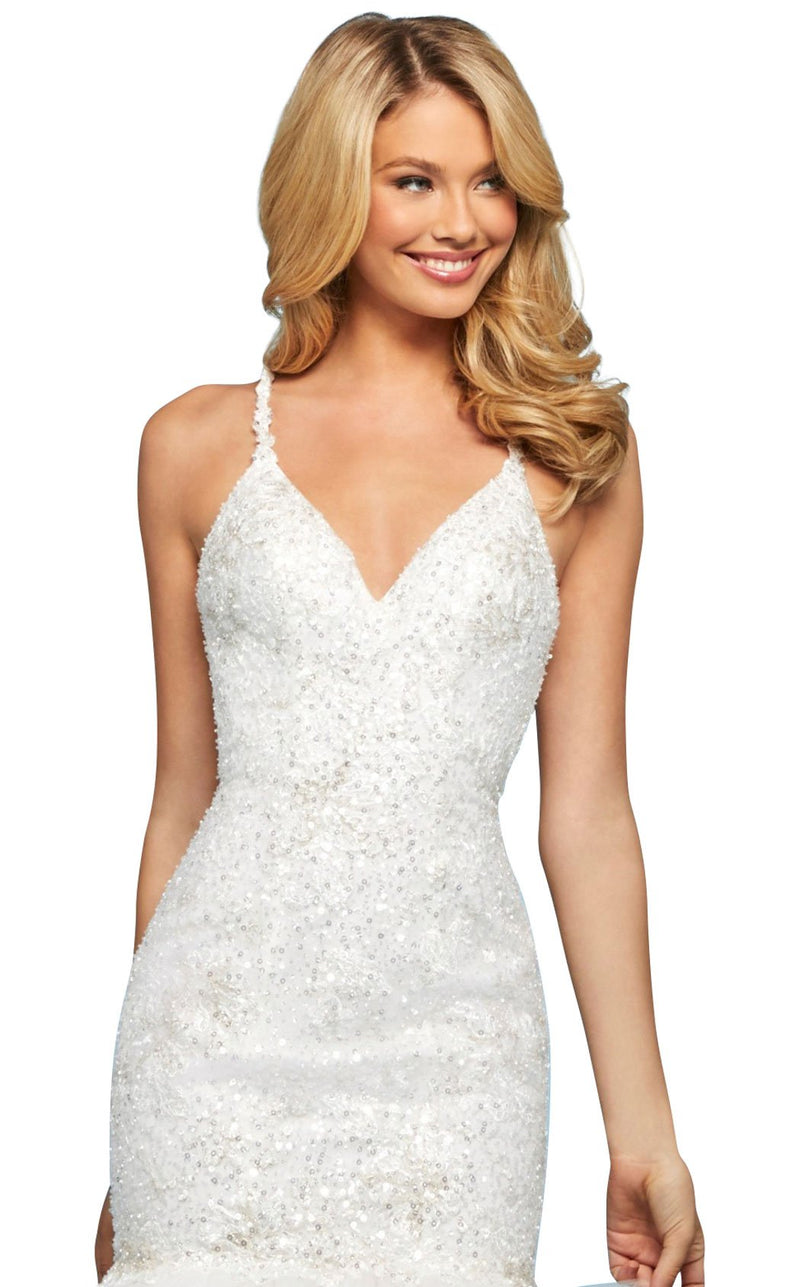 Sherri Hill 53538 Ivory