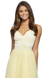 Sherri Hill 53556 Yellow