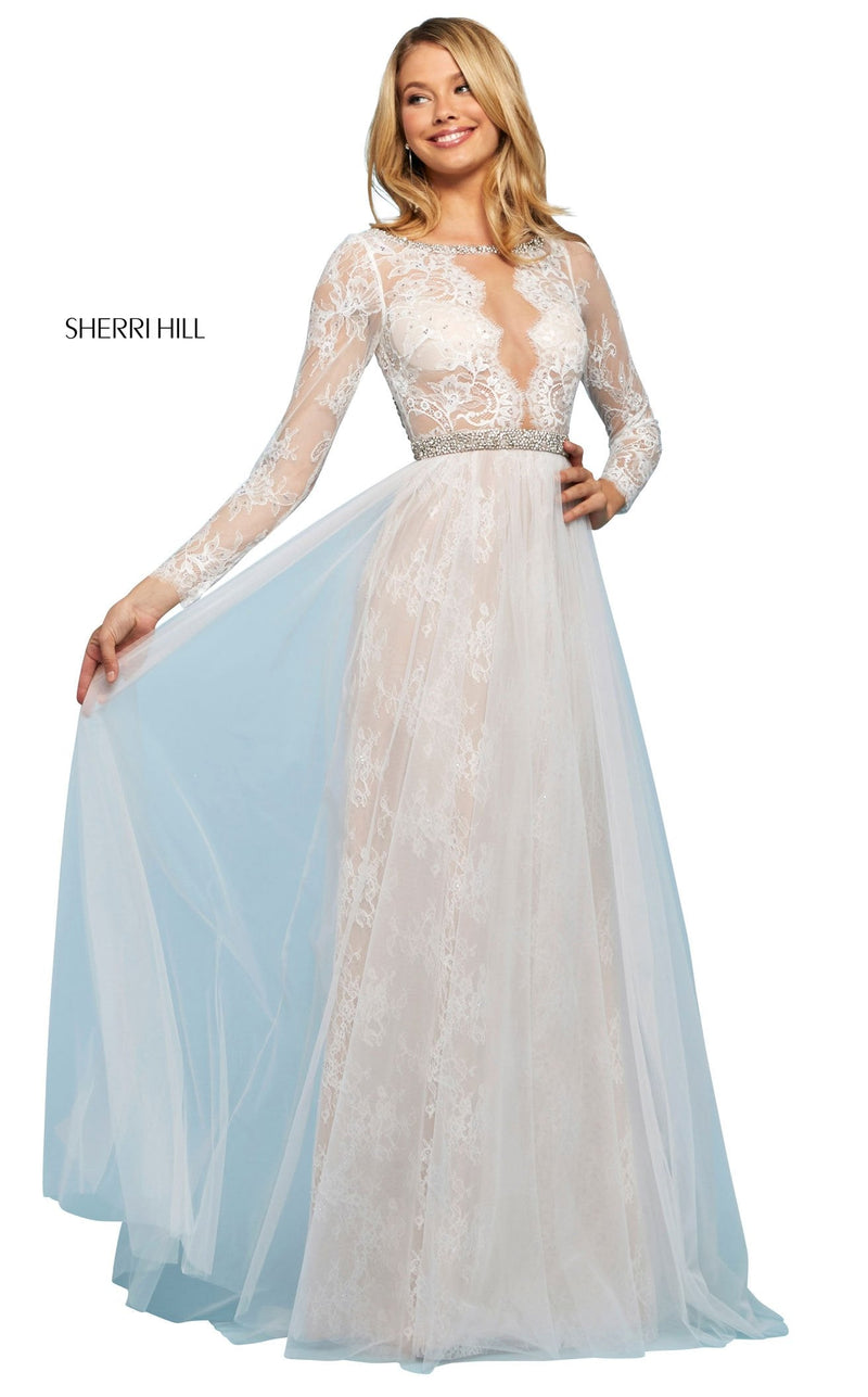 Sherri Hill 53565 Ivory
