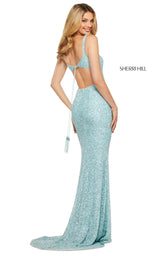 Sherri Hill 53569 Light Blue