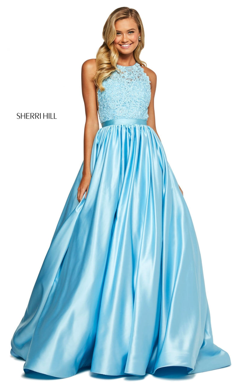 Sherri Hill 53573 Light Blue