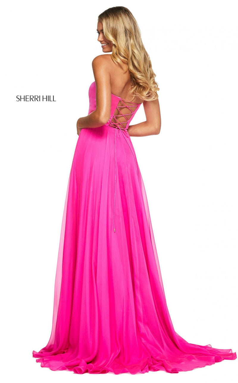Sherri Hill 53574 Hot Pink