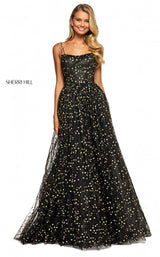 Sherri Hill 53583 Black/Gold
