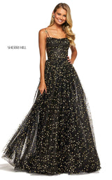 Sherri Hill 53583 Black/Gold