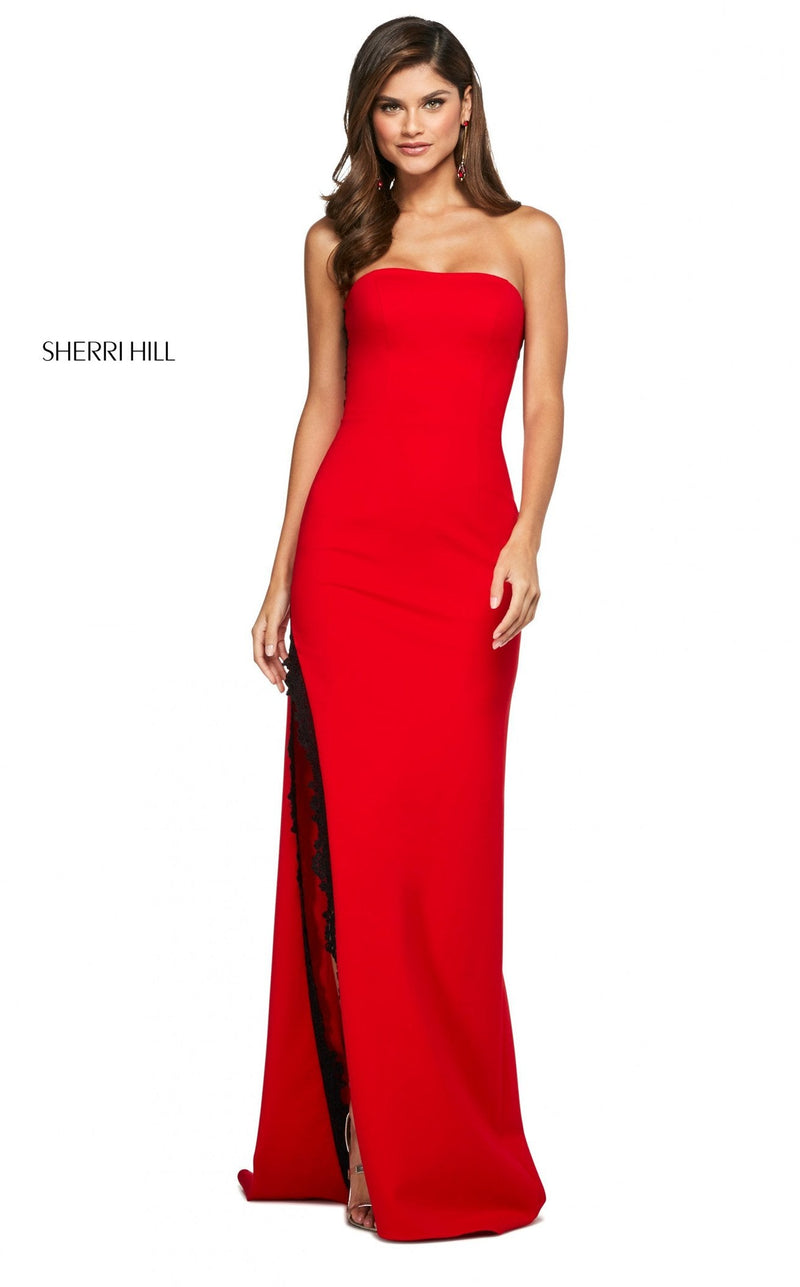 Sherri Hill 53601 Red/Black
