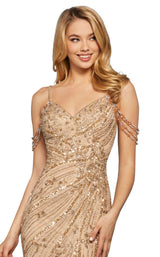 Sherri Hill 53610 Gold