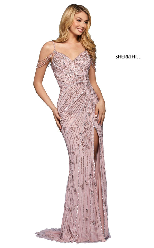 Sherri Hill 53610 Light-Pink