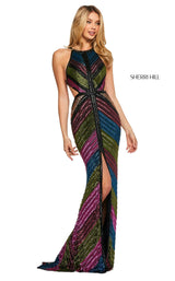 Sherri Hill 53613 Black Multi