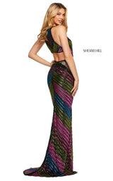 Sherri Hill 53613 Black Multi