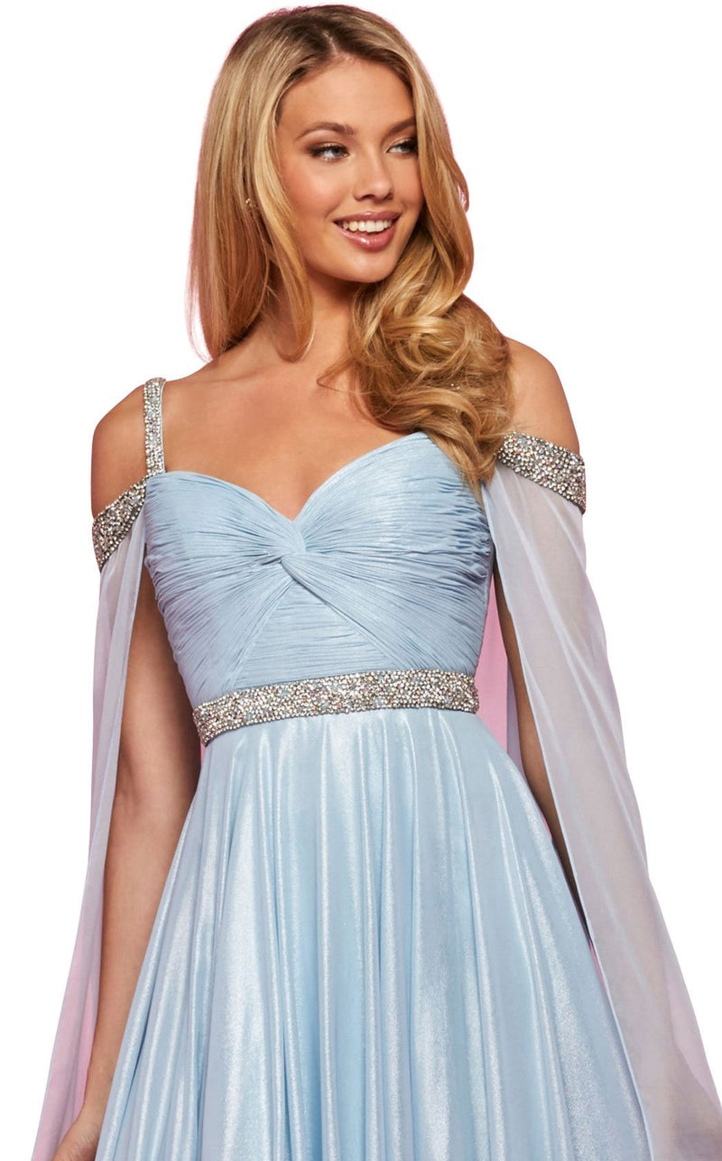 Sherri Hill 53630 Light Blue