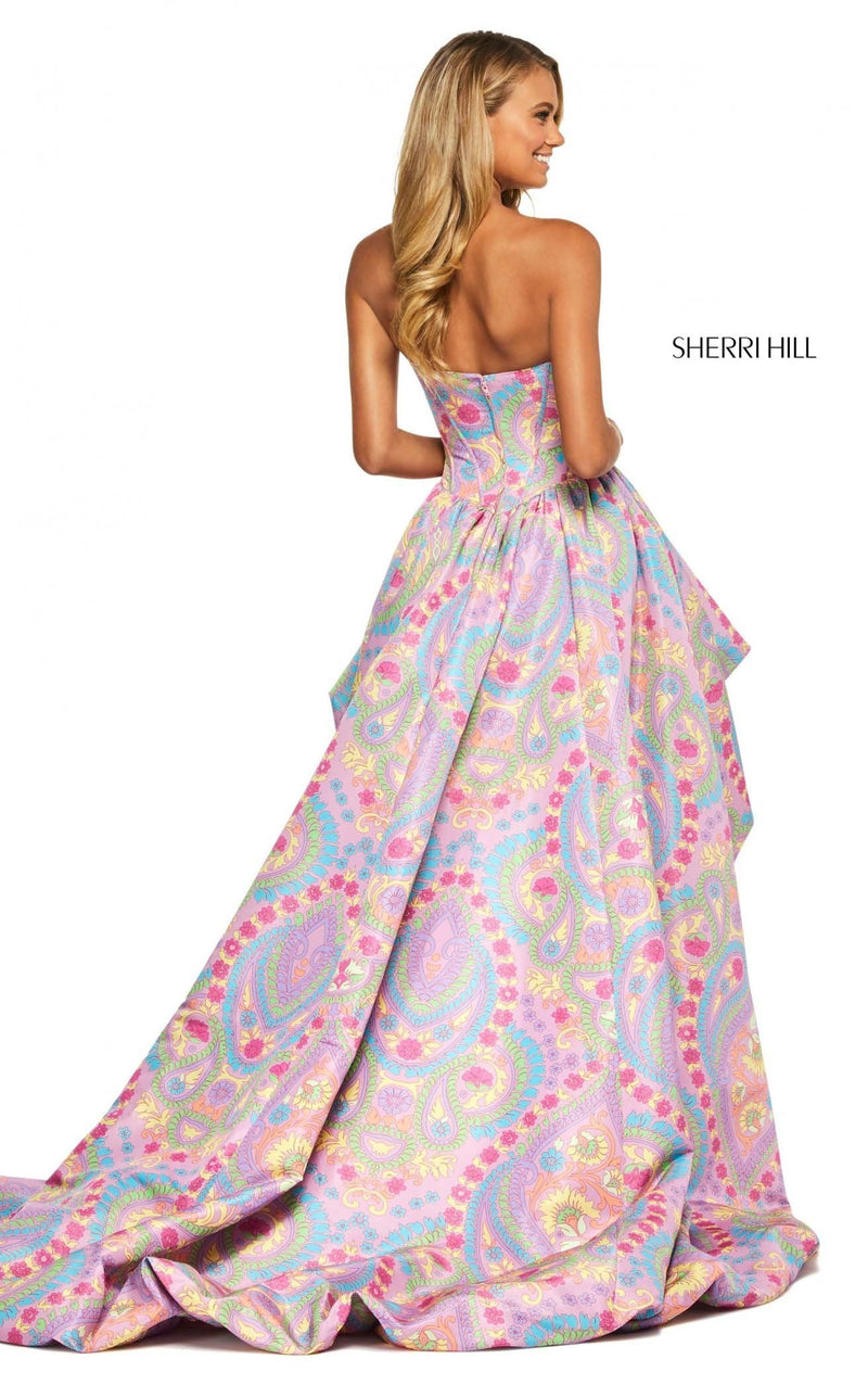 Sherri Hill 53643 Lilac-Print