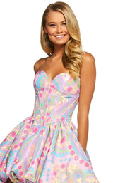 Sherri Hill 53643 Lilac-Print