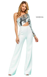 Sherri Hill 53701 Ivory-Silver