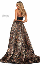 Sherri Hill 53721 Black-Animal