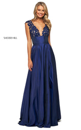 Sherri Hill 53767 Navy