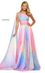 Sherri Hill 53768 Multi-Print