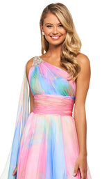 Sherri Hill 53768 Multi-Print