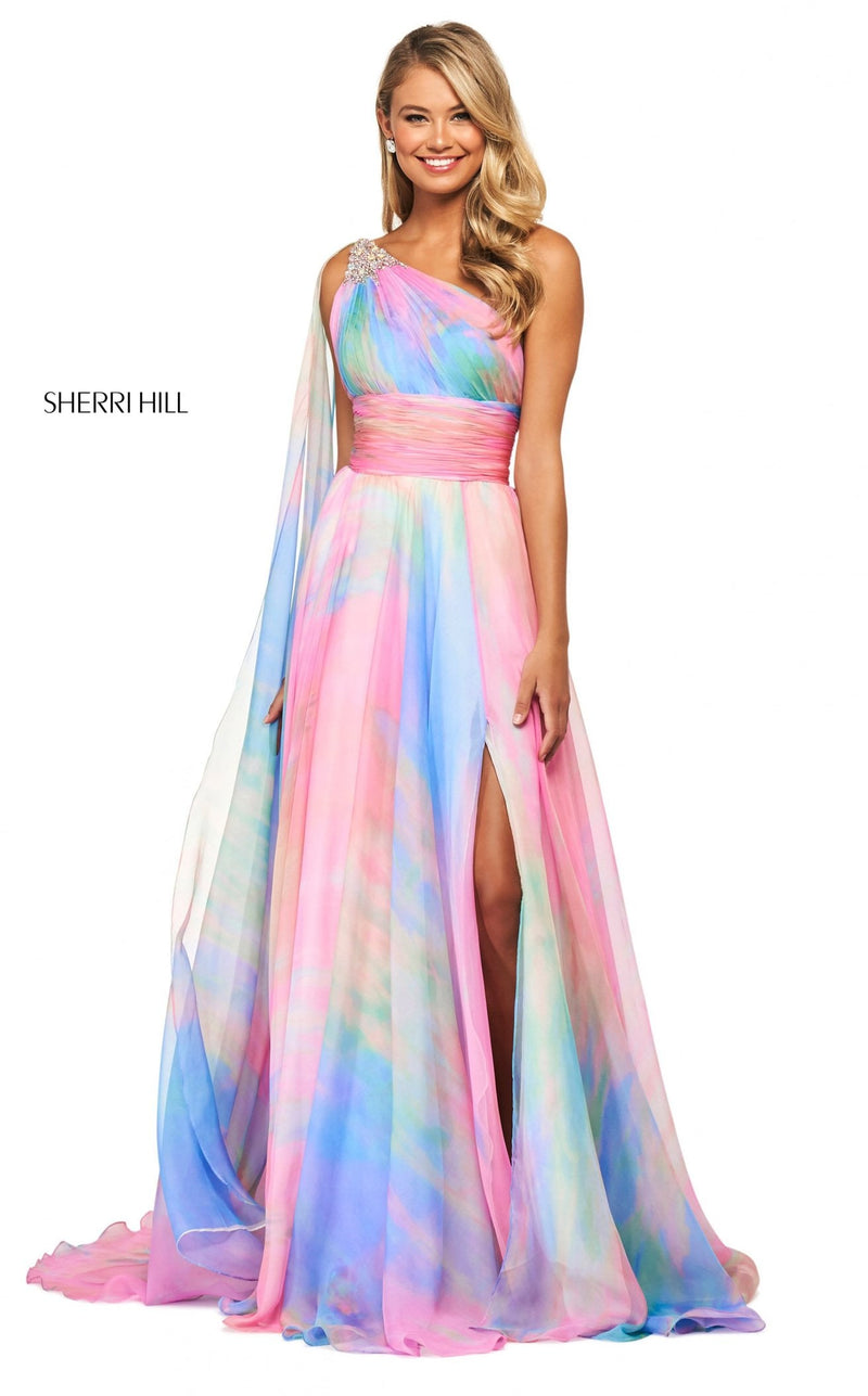Sherri Hill 53768 Multi-Print