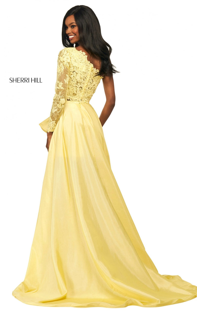 Sherri Hill 53771 Yellow