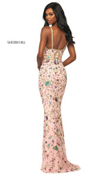 Sherri Hill 53814 Blush Multi