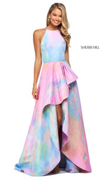 Sherri Hill 53870 Ivory Multi