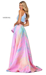 Sherri Hill 53870 Ivory Multi