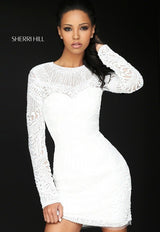 Sherri Hill 50518 Ivory