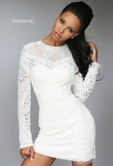 Sherri Hill 50518 Ivory