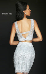 Sherri Hill 50526 Silver