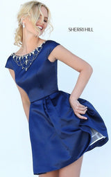Sherri Hill 50534 Navy