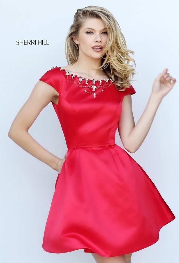 Sherri Hill 50534 Red