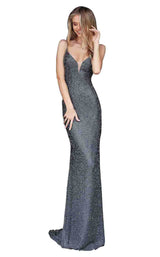 Sherri Hill 50860 Gunmetal