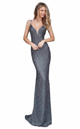 Sherri Hill 50860 Gunmetal