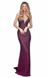 Sherri Hill 50860 Plum