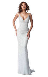 Sherri Hill 50860 Silver