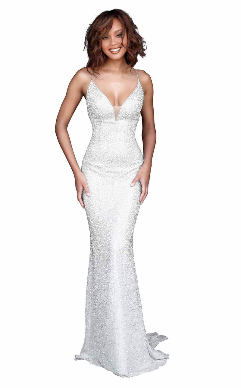 Sherri Hill 50860 Silver