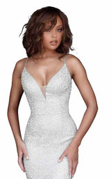Sherri Hill 50860 Silver