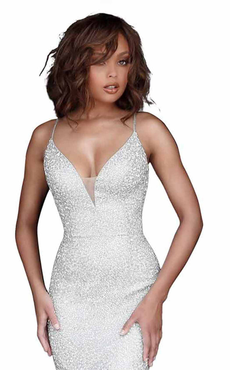 Sherri Hill 50860 Silver