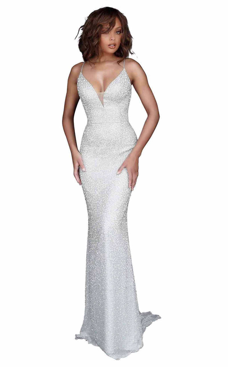 Sherri Hill 50860 Silver