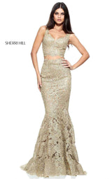 Sherri Hill 51192 Gold
