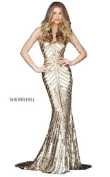 Sherri Hill 51206 Gold