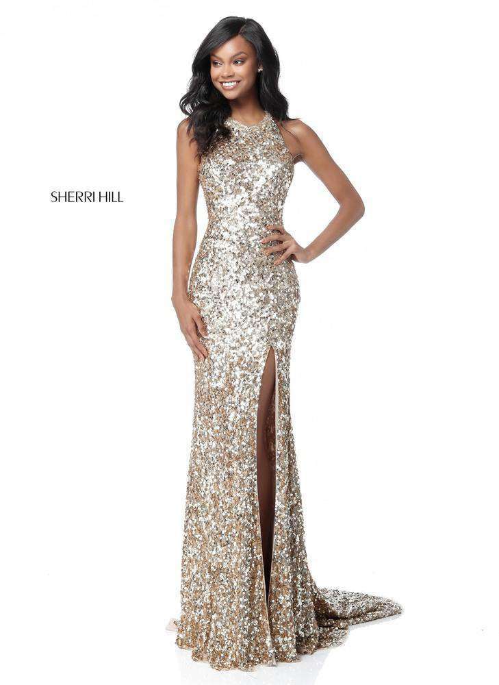 Sherri Hill 51430 Gold