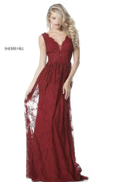 Sherri Hill 51562 Burgundy