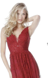 Sherri Hill 51562 Burgundy