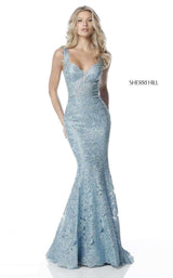 Sherri Hill 51571 Light Blue