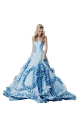 Sherri Hill 51578 Light Blue