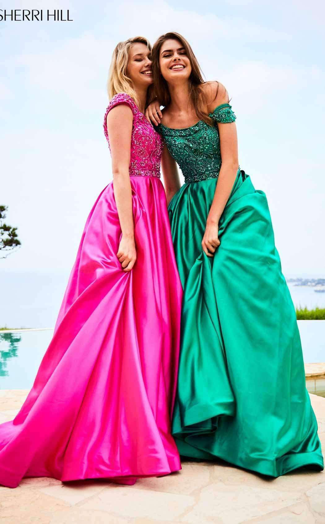 Sherri Hill 51610 Fuchsia