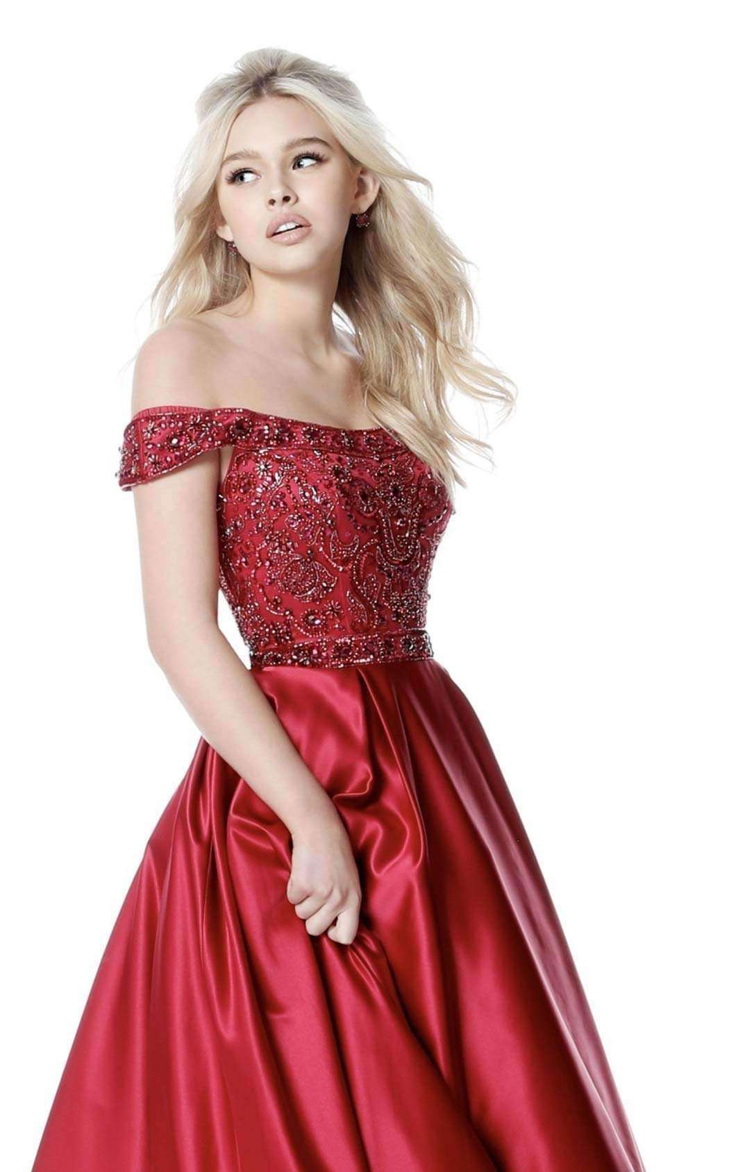 Sherri Hill 51610 Wine