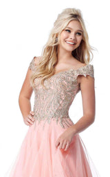 Sherri Hill 51614 Blush-Gold